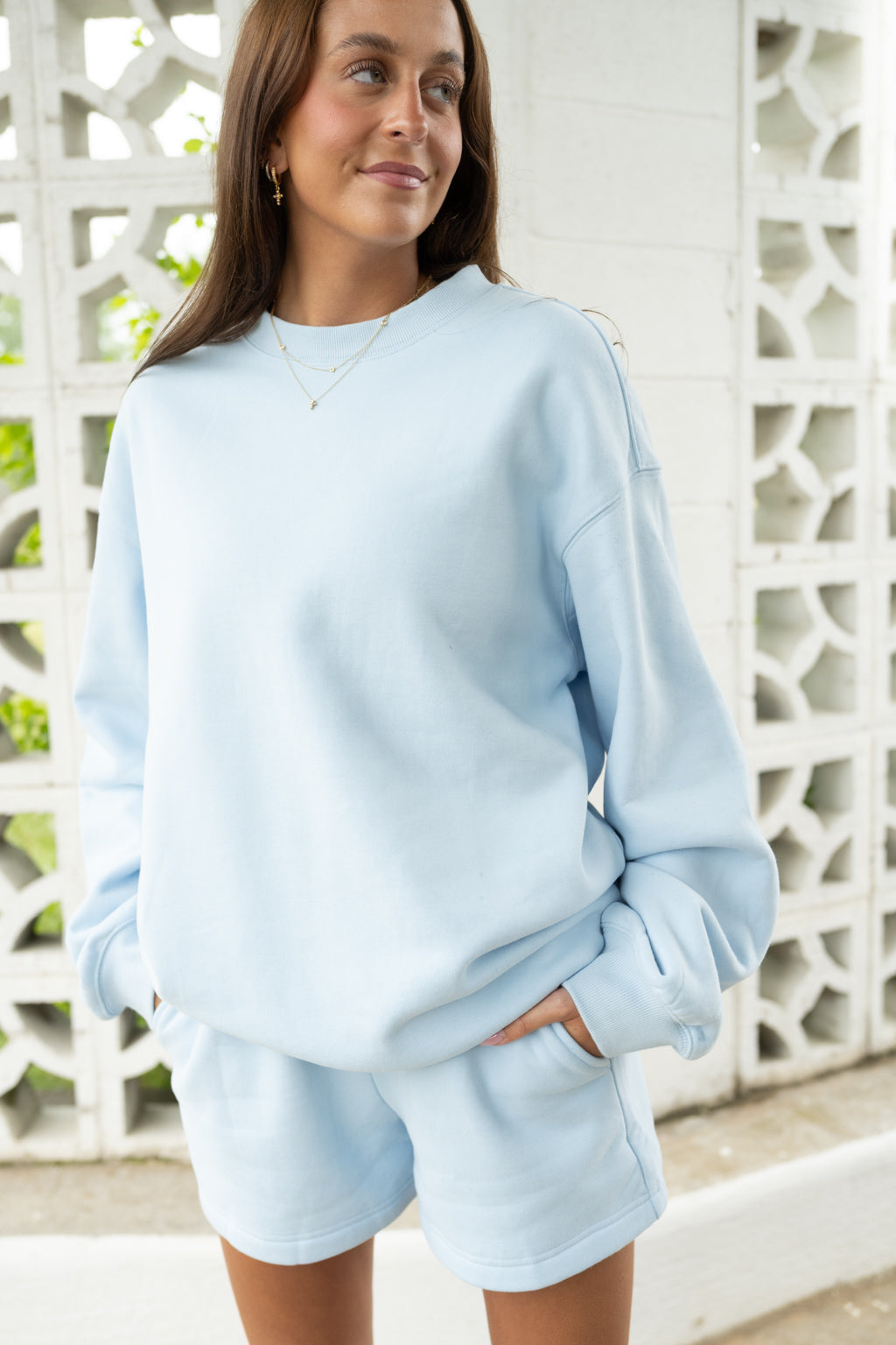 Emerson Coast Breeze Crewneck & Shorts Set