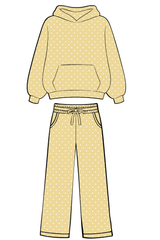 Lt Yellow Polka Dot