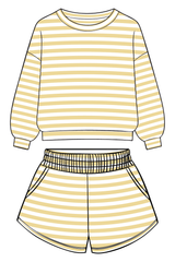 Lt Yellow Striped