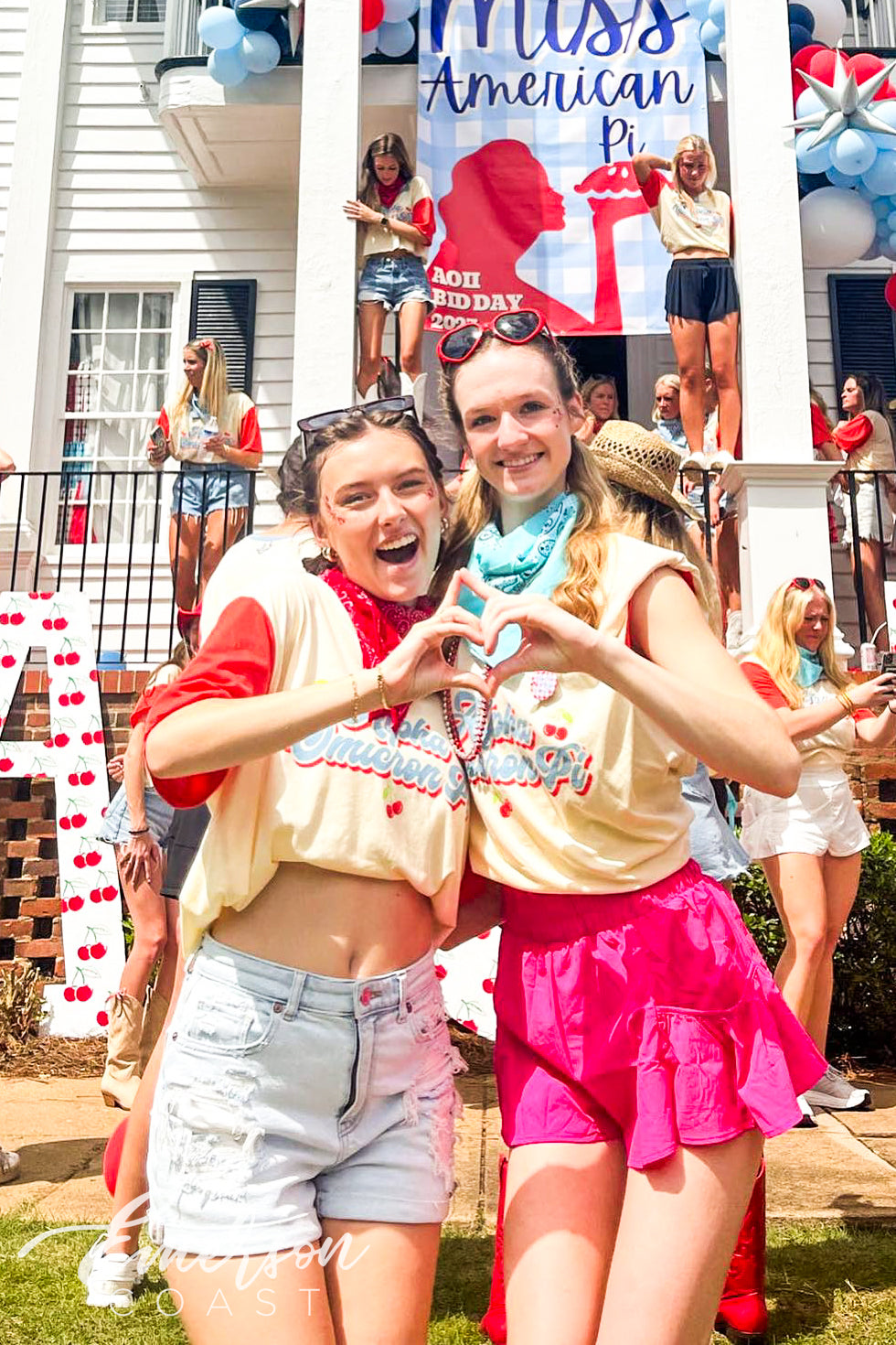Alpha O Miss American Pi Bid Day Henley