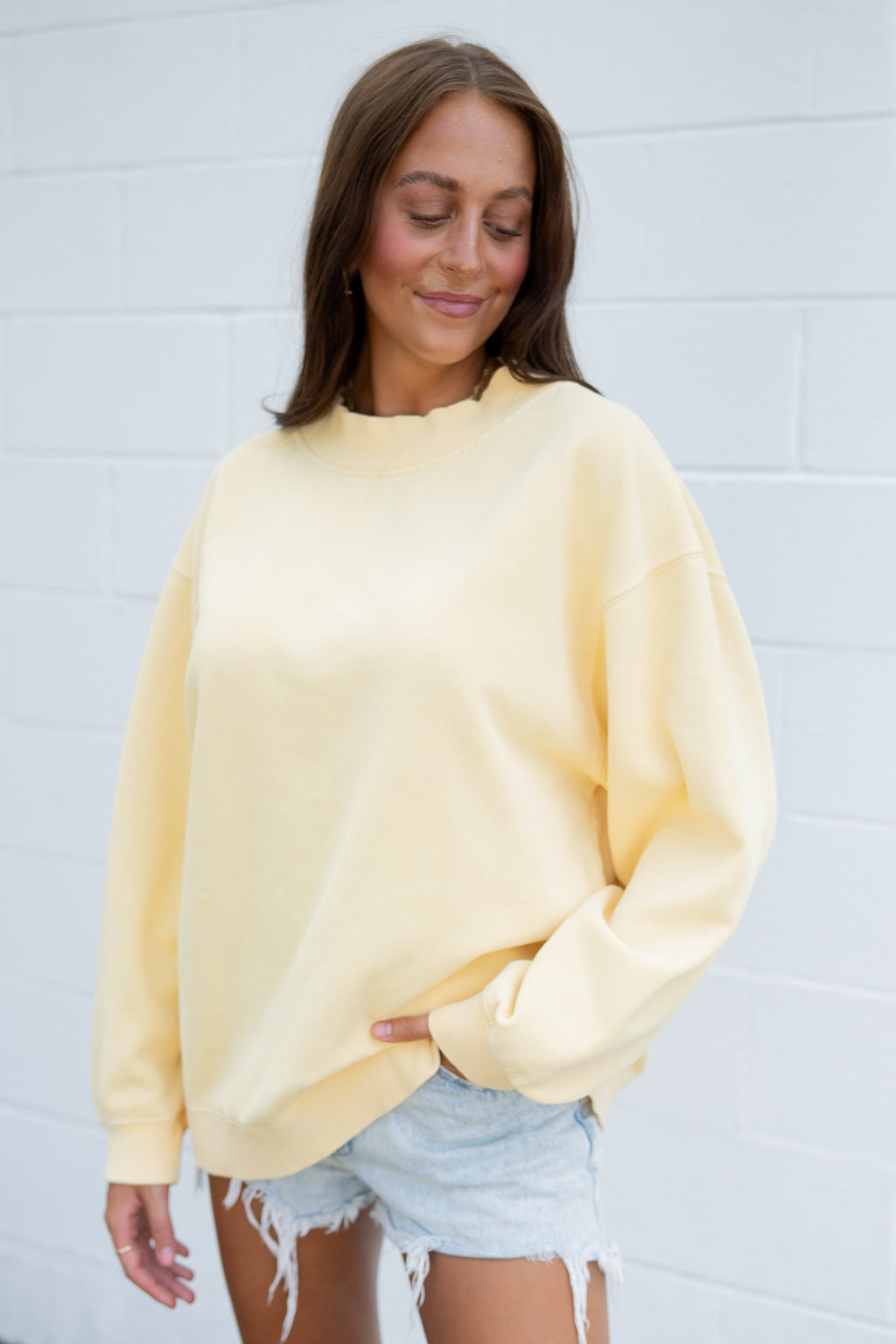 Emerson Coast Mock Neck Sweatshirt