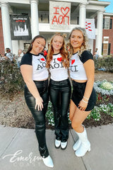 Alpha O I Love New York Bid Day Baby Tee