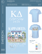 EC-02741 REP Kappa Delta East Carolina University Bid Day PR 2026-PR - No Pocket Tee