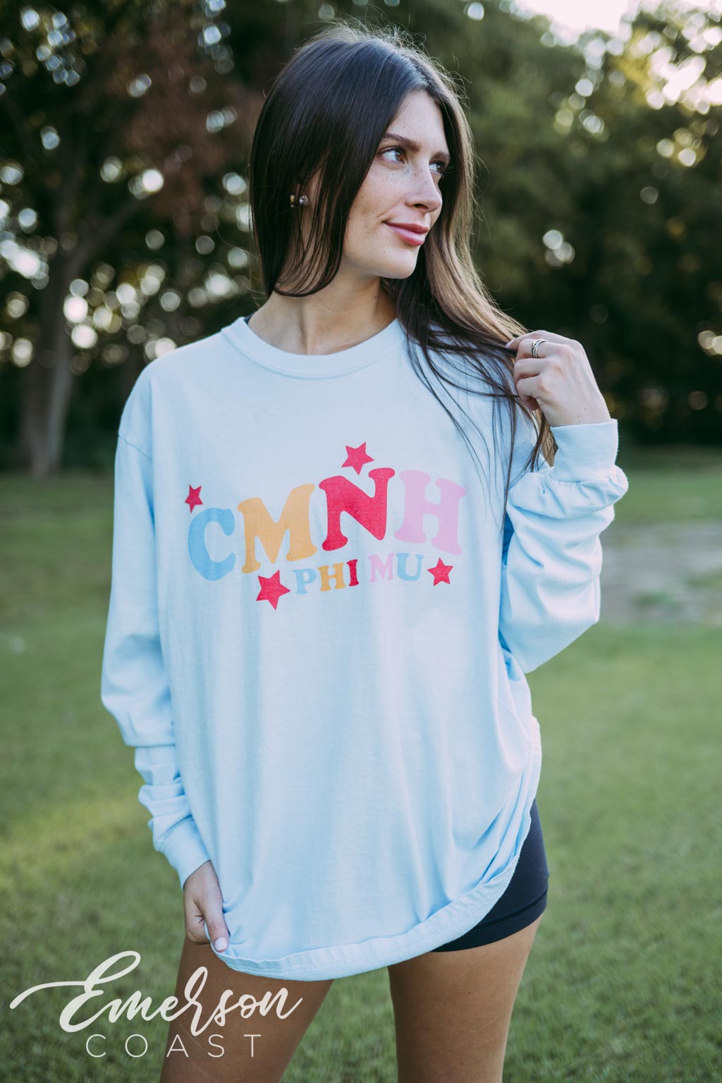 Phi Mu I Love CMNH Say It Back Long Sleeve