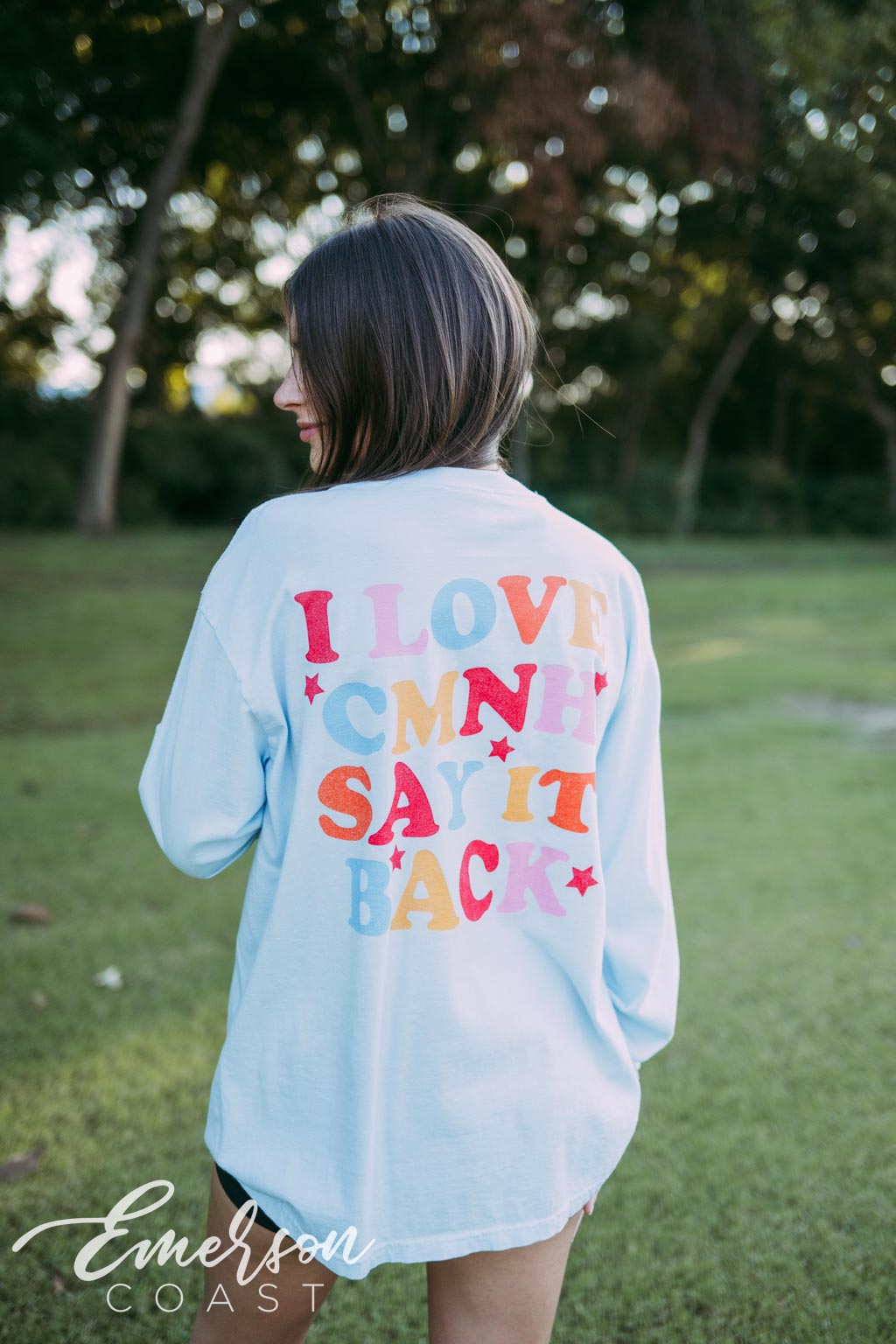 Phi Mu I Love CMNH Say It Back Long Sleeve