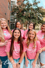 Phi Mu We Believe In Miracles Colorful Tshirts