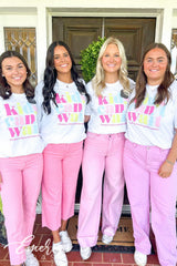Phi Mu Troy University Kids Cant Wait Philanthropy Tee