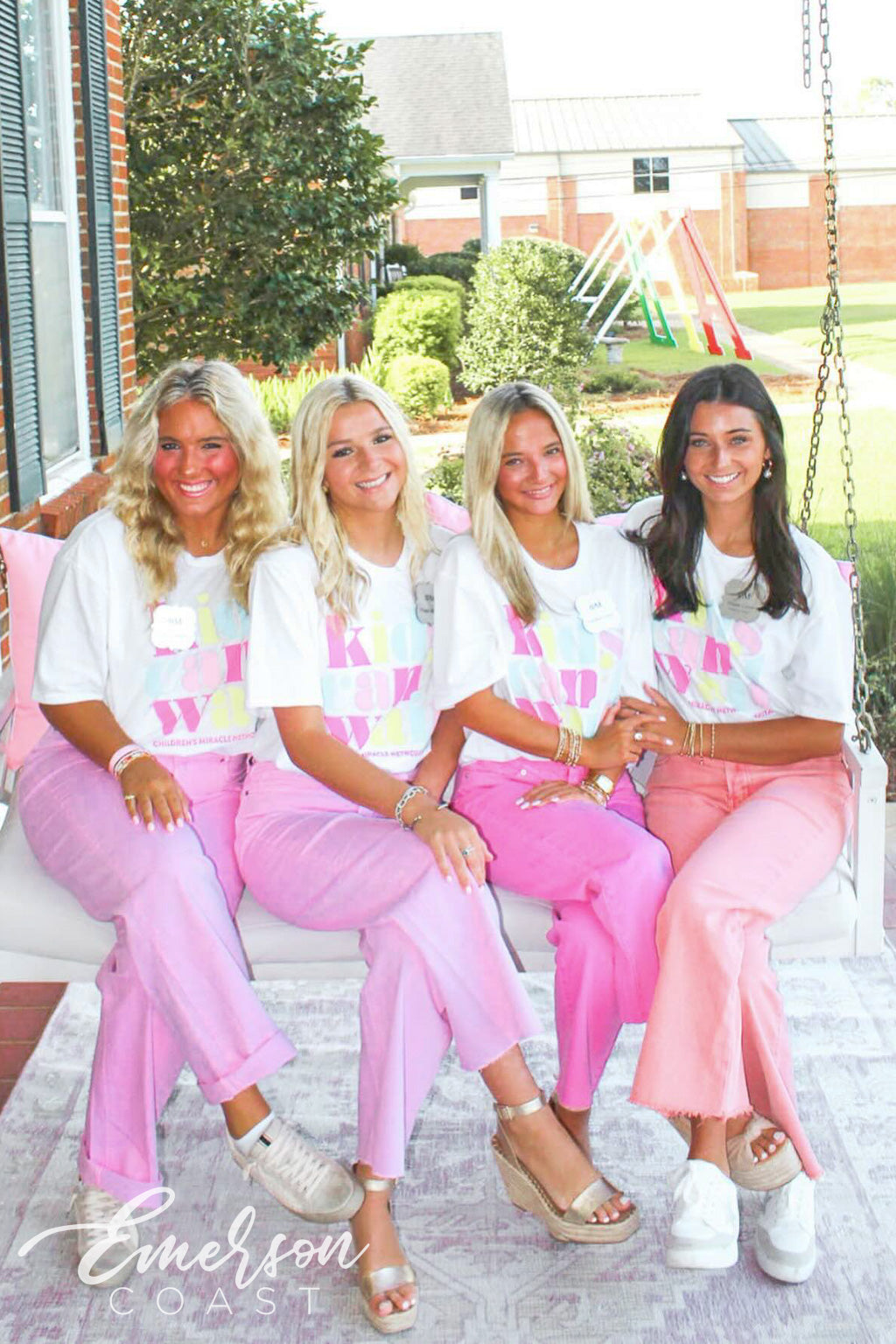 Phi Mu Troy University Kids Cant Wait Philanthropy Tee