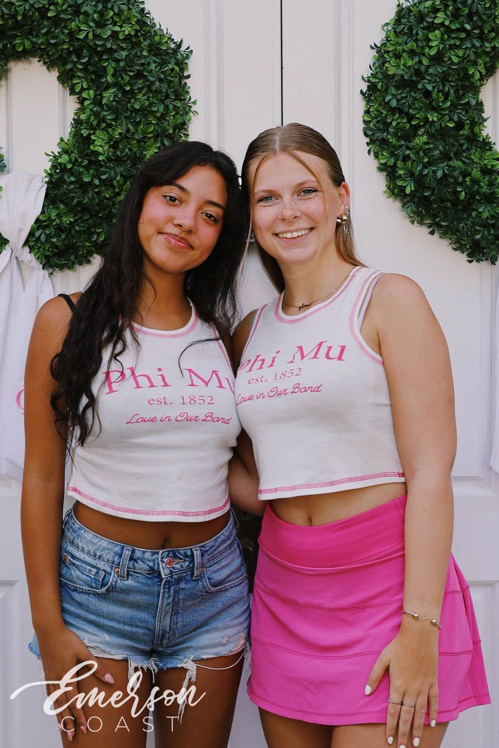 Phi Mu University of South Carolina Love Is In Our Bond Chaney Tank