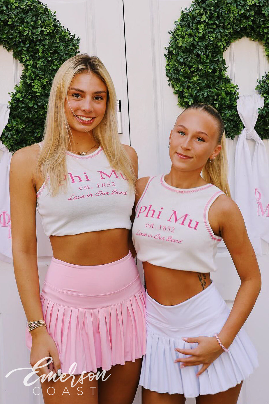 Phi Mu University of South Carolina Love Is In Our Bond Chaney Tank