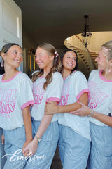 Phi Mu Georgia College & State University CMNH Colorblock Ringer Tee