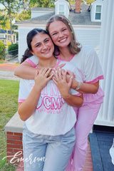 Phi Mu Georgia College & State University CMNH Colorblock Ringer Tee