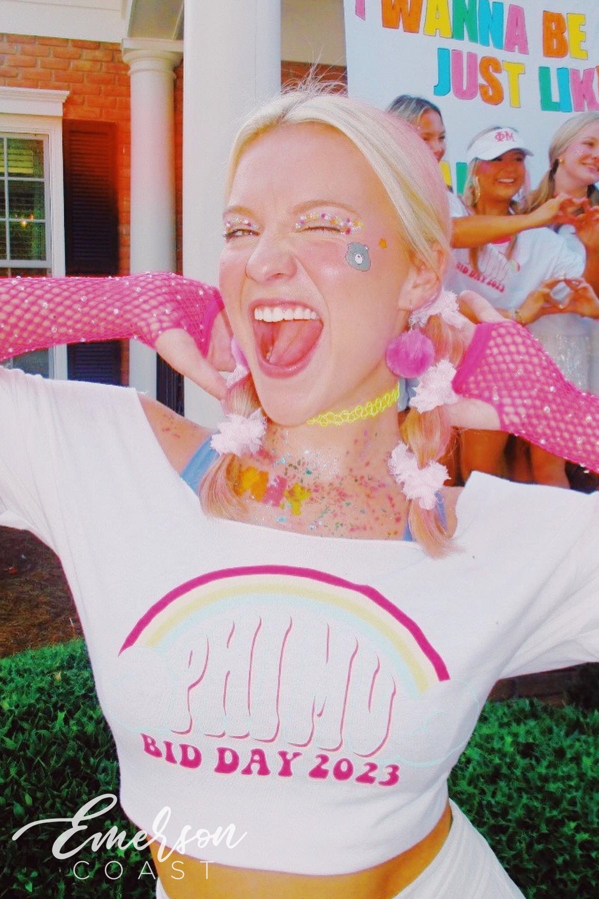 Phi Mu Beary Happy Bid Day Tee