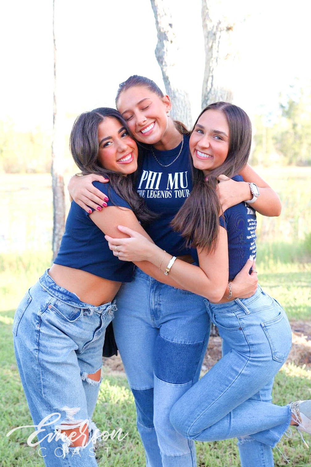 Phi Mu The Legends Tour Baby Tee