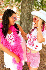 Phi Mu You Give Us Butterflies Bid Day Notch Tee