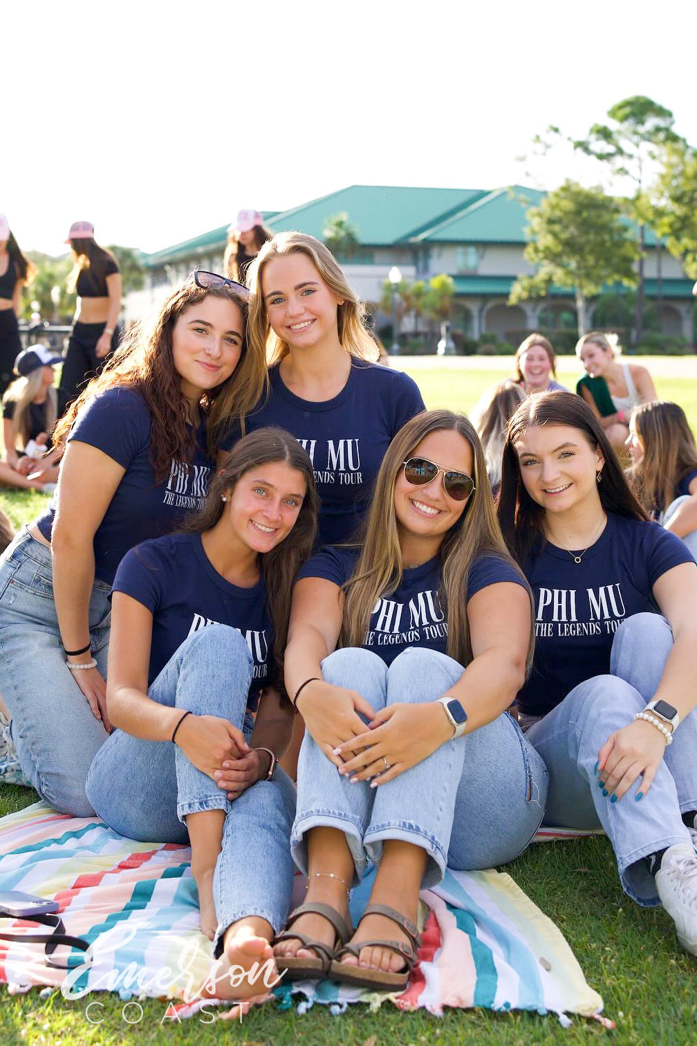 Phi Mu The Legends Tour Baby Tee