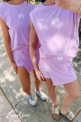 Phi Mu Work Week Lilac Varsity Skort Set