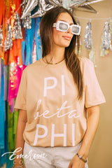 Pi Phi Orange Tee