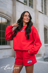 Pi Phi Red Puff Patch Breeze Set