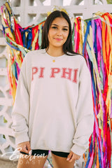 Pi Phi Varsity Crewneck