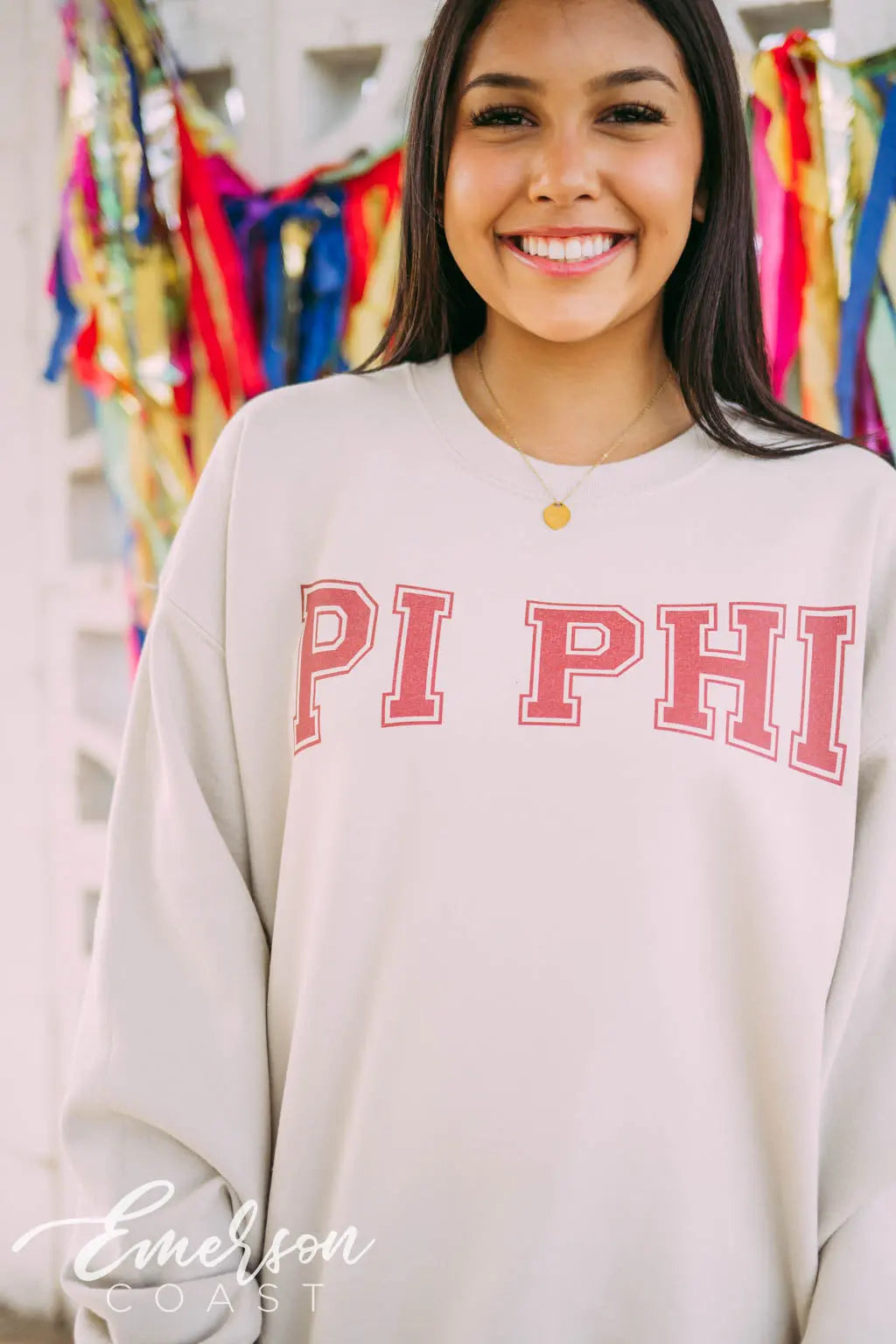 Pi Phi Varsity Crewneck