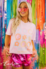 Pi Sigma Phi Bid Day Floral Tee