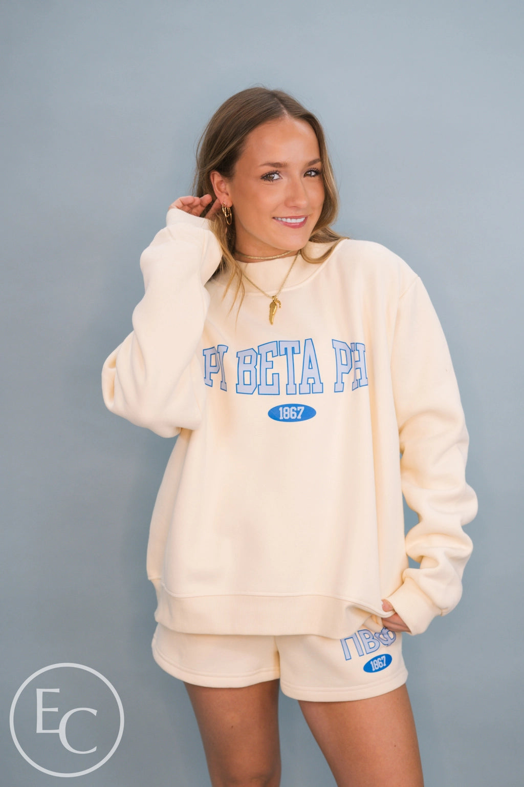 Pi Beta Phi Heritage Cream Set