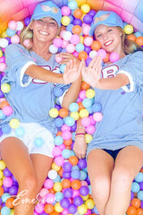 Pi Beta Phi Mississippi State University Light Blue Bid Day Jersey