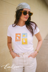 Pi Beta Phi Italian Summer Coast Bid Day Tee