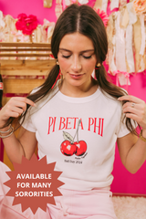 Cherry Bomb Bid Day Baby Tee