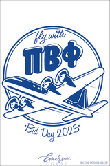 Fly First and Finest Bid Day Design