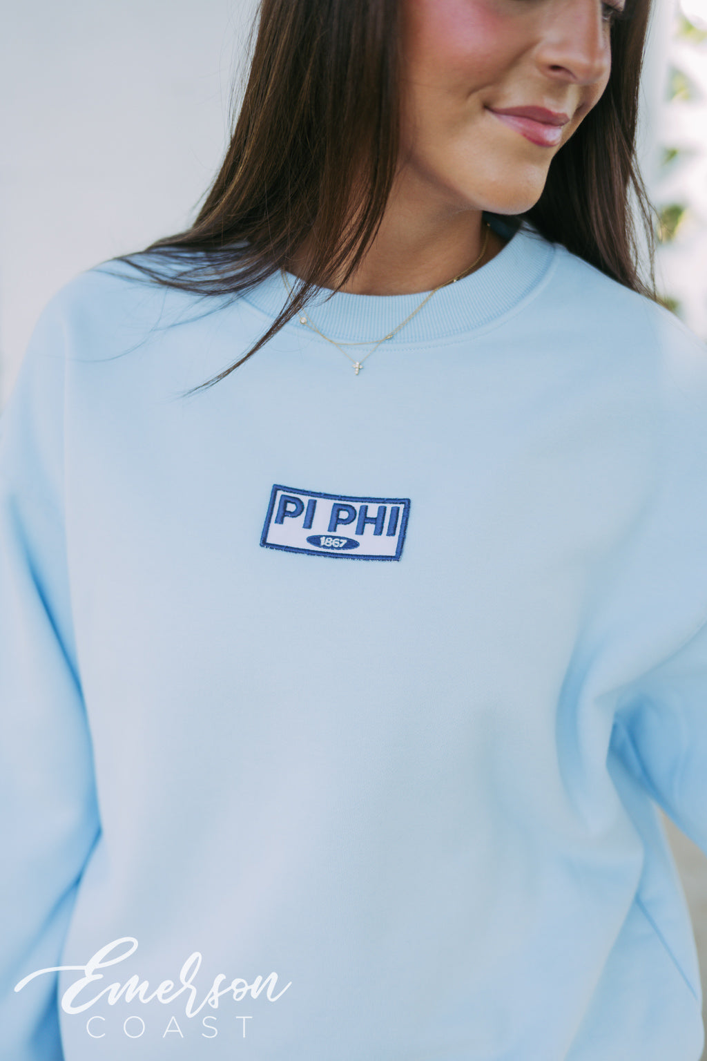 Pi Beta Phi Breeze Crewneck and Shorts Set