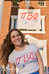 Pi Beta Phi Snow Angels Bid Day Baby Tee