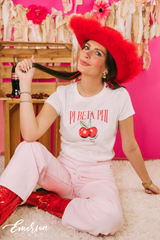 Cherry Bomb Bid Day Baby Tee