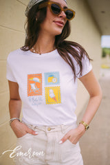 Pi Beta Phi Italian Summer Coast Bid Day Tee