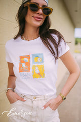 Pi Beta Phi Italian Summer Coast Bid Day Tee