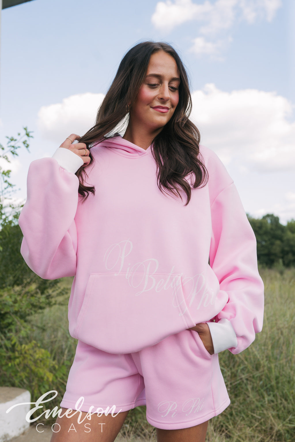 Pi Beta Phi Bubblegum Script Set