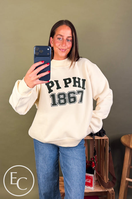Evergreen Varsity Mockneck