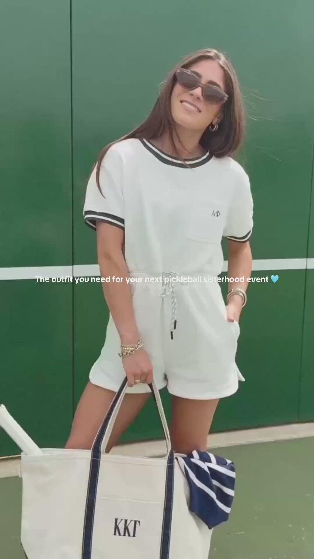 Sorority Country Club Romper