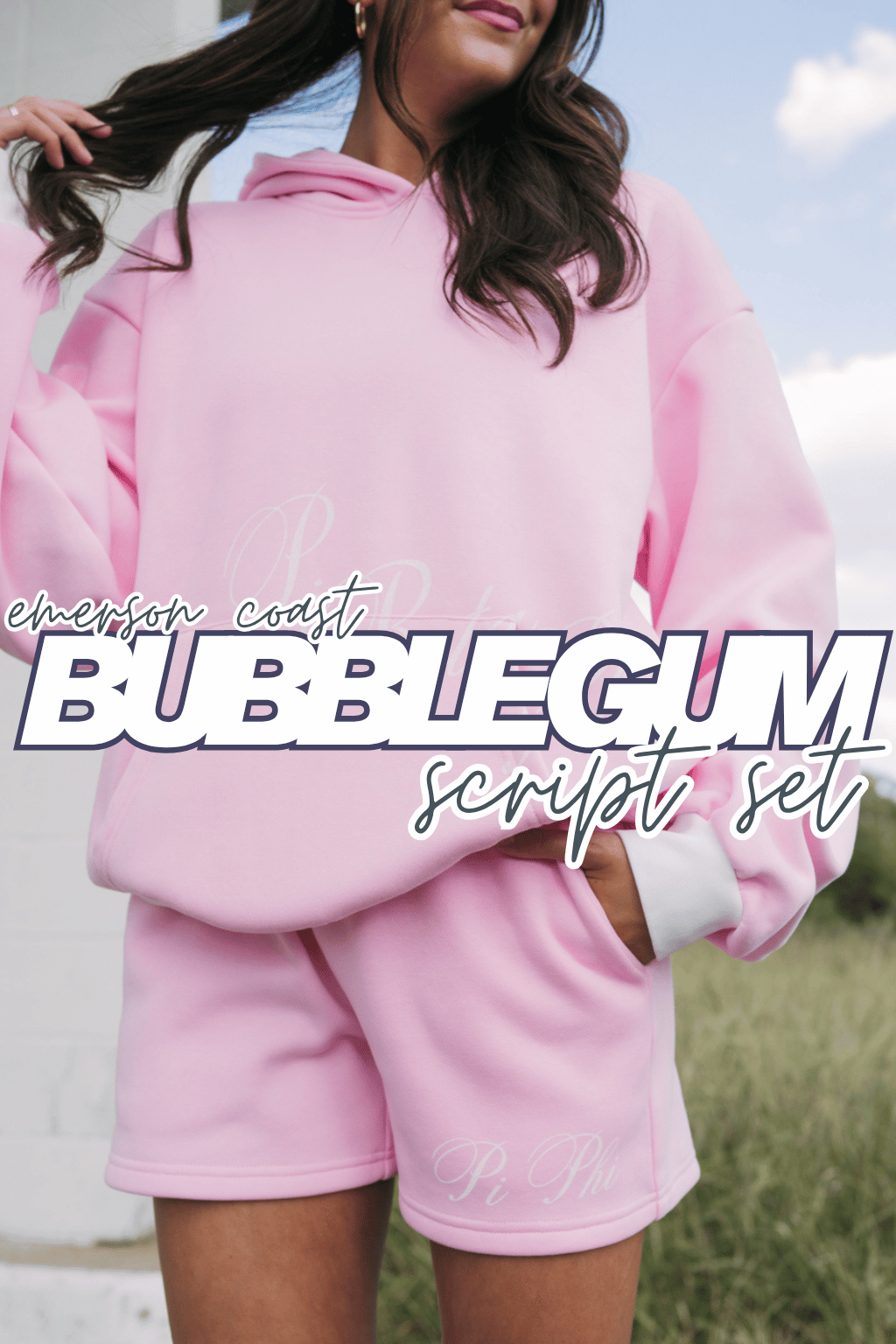 Emerson Coast Bubblegum Script Set