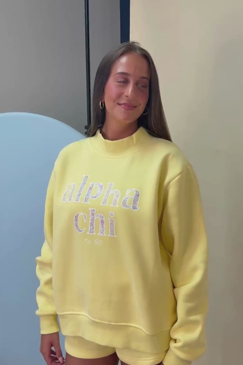 Theta Work Week Butter Yellow Set