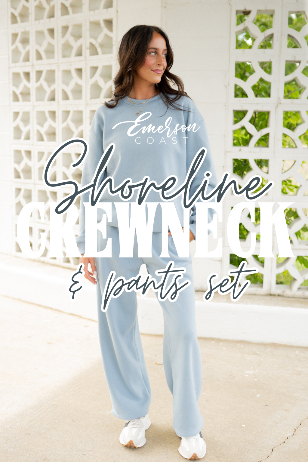 Emerson Coast Shoreline Wide Leg Pants