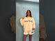 Gamma Phi Beta Cream Polka Dot Mockneck & Shorts Set