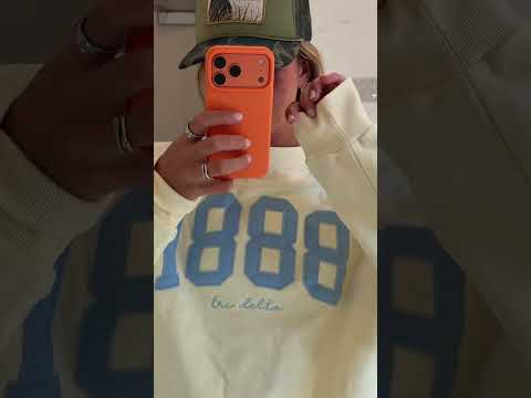 Tri Delta Vintage Varsity Mockneck