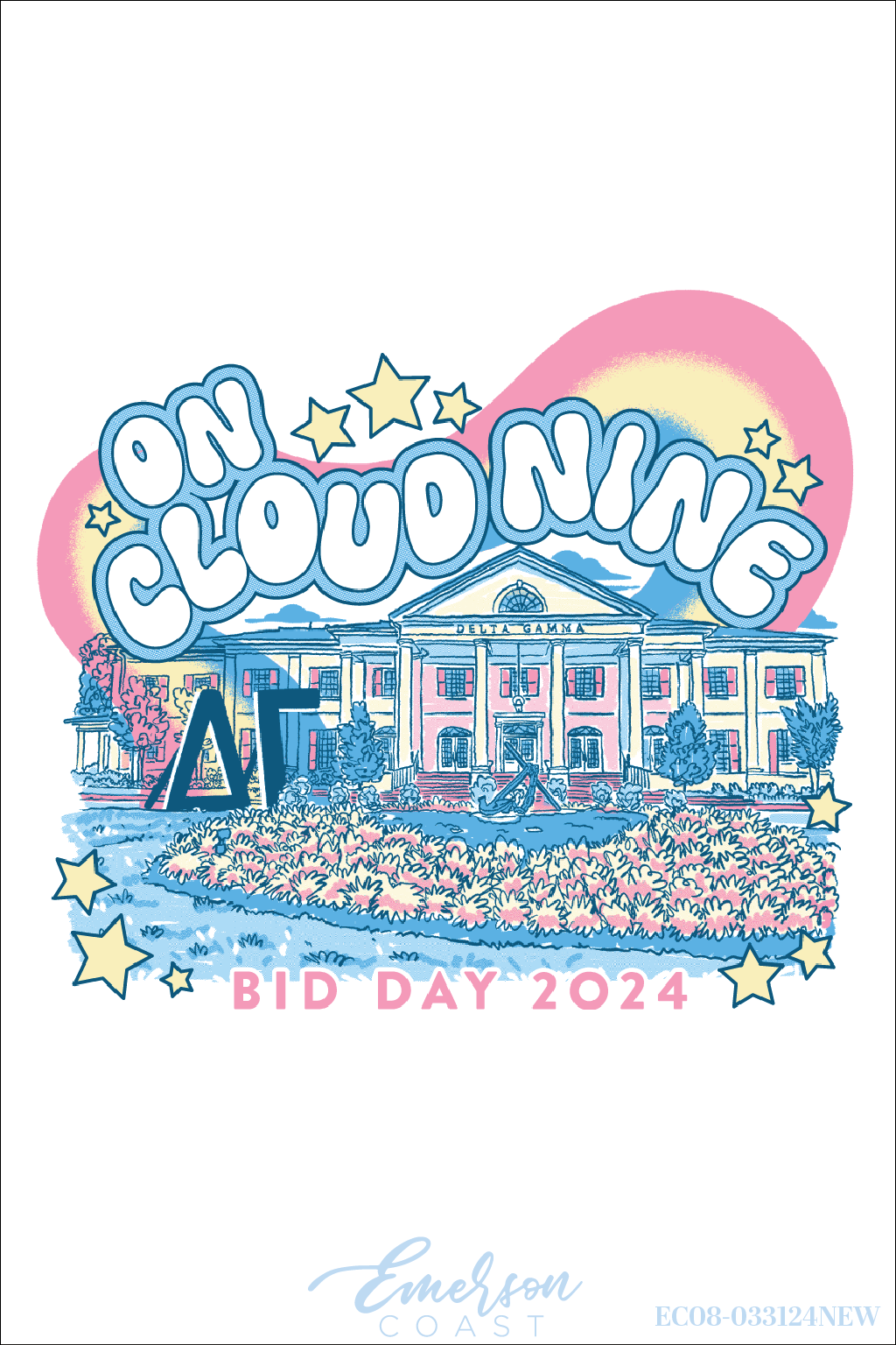 Delta Gamma Fly Home To DG Bid Day Tee