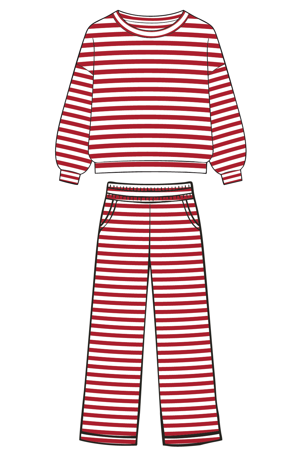 Red Striped