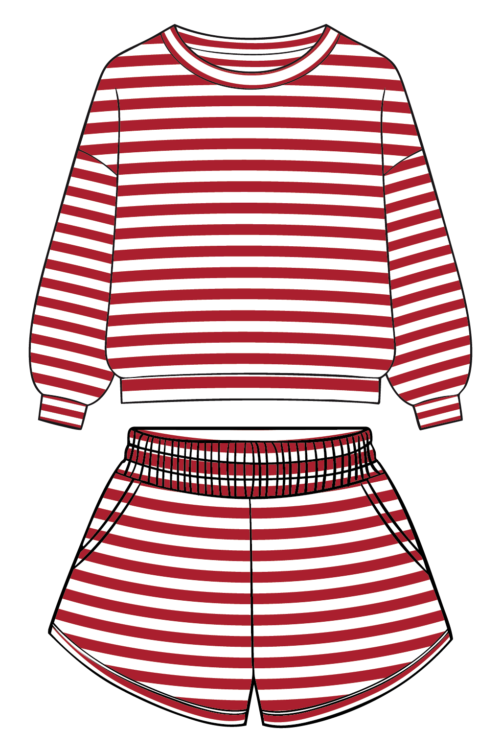 Red Striped