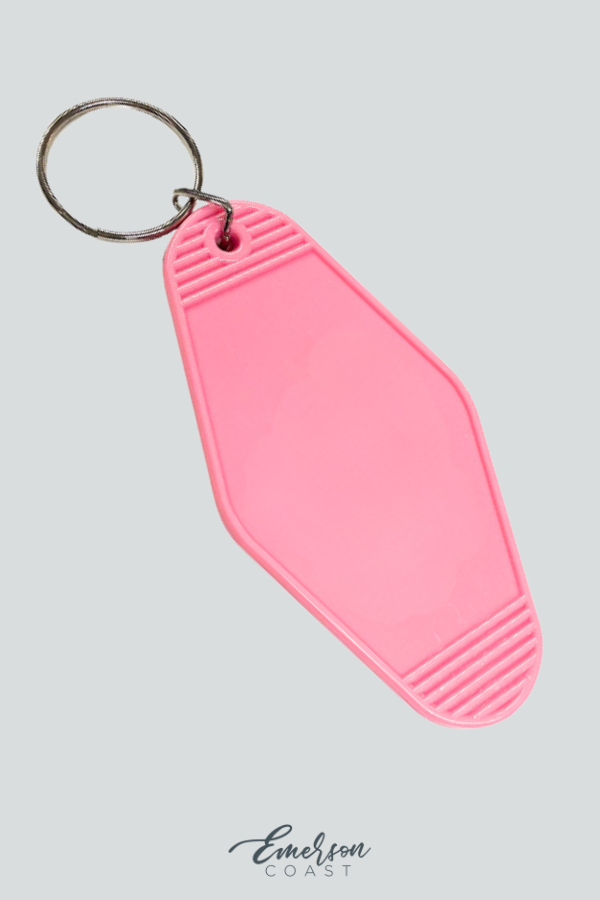 Sorority Retro Motel Keychain
