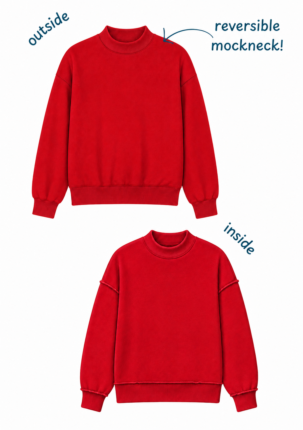 Emerson Coast Reversible Mockneck