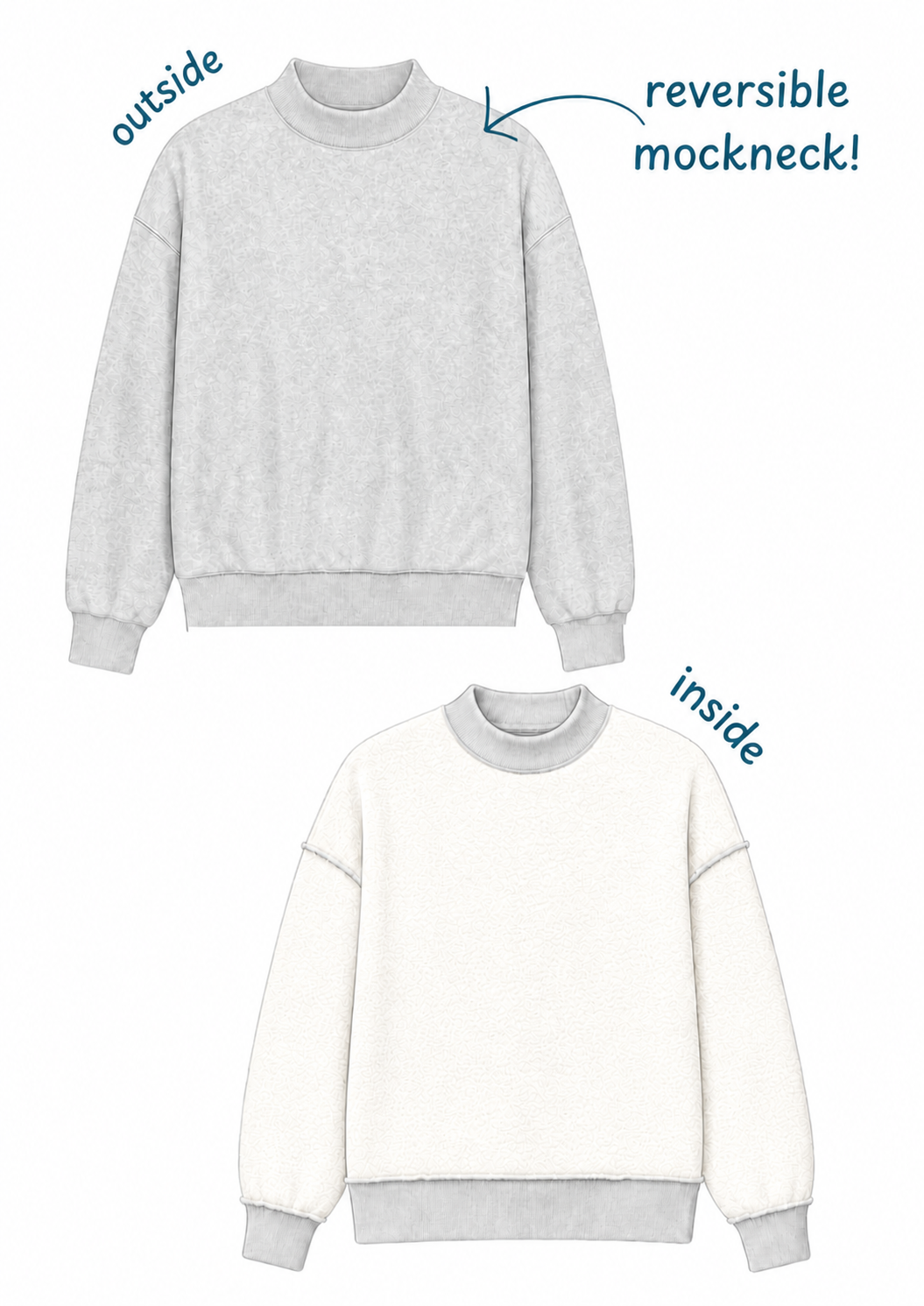 Emerson Coast Reversible Mockneck
